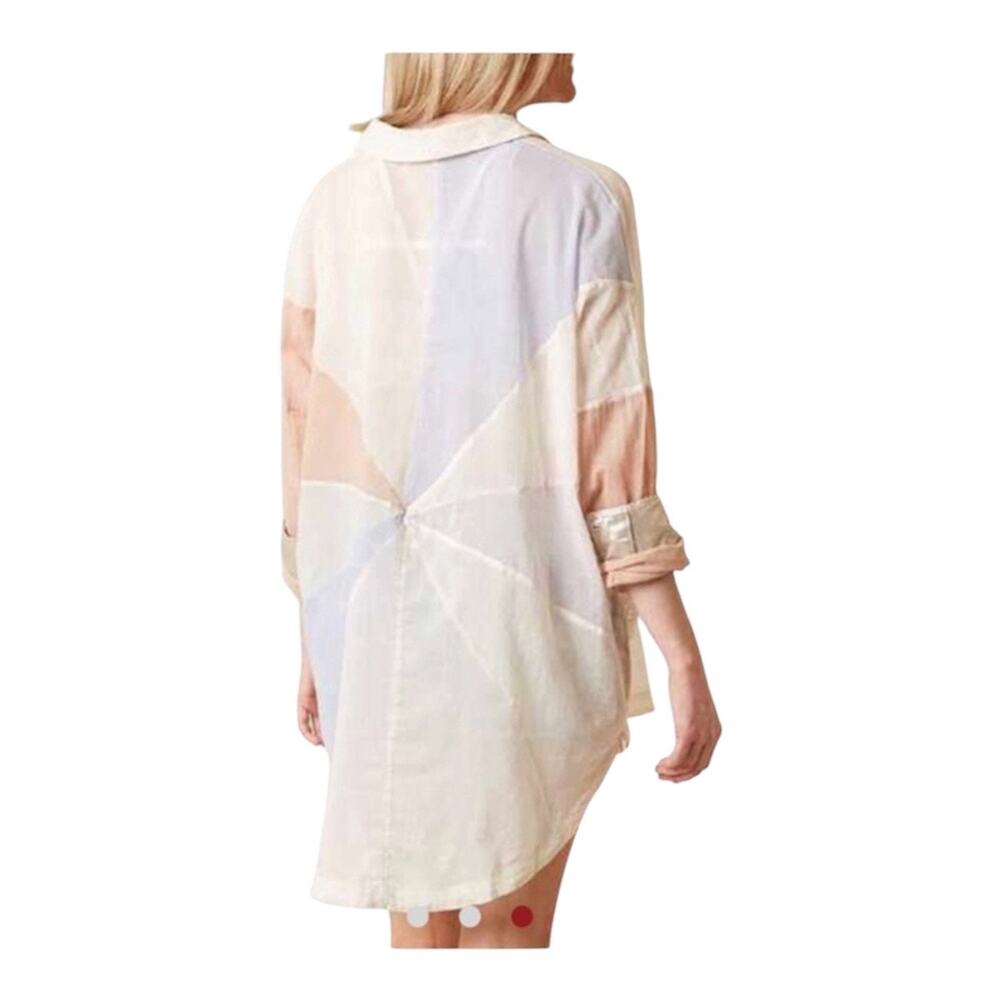 Free People Pinwheel Top 100% Cotton Small